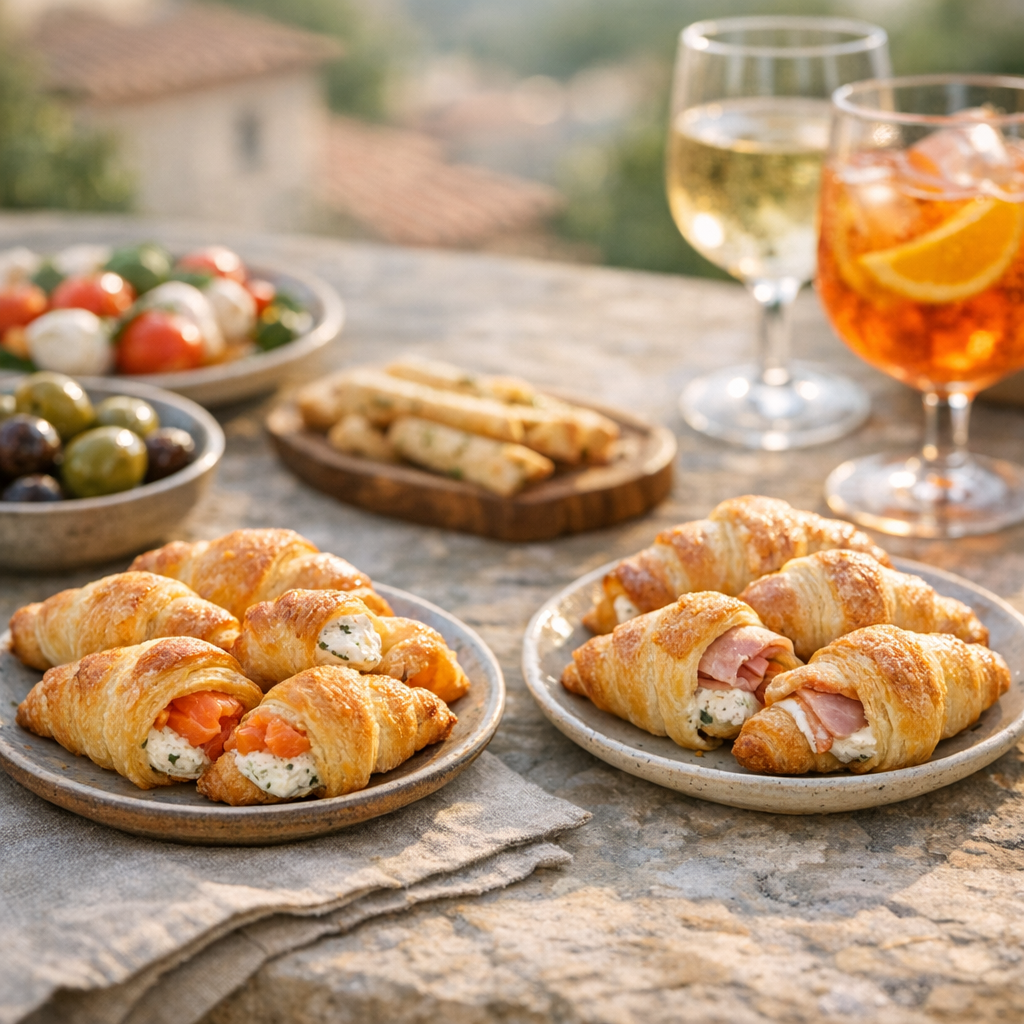 Comment réussir des mini croissants apéro au Boursin