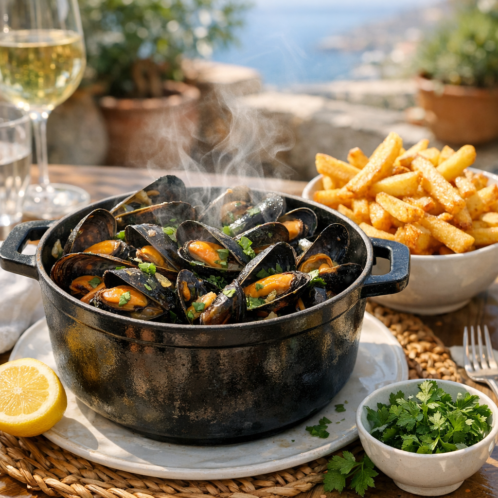 Comment réussir des Moules-Frites maison comme en brasserie