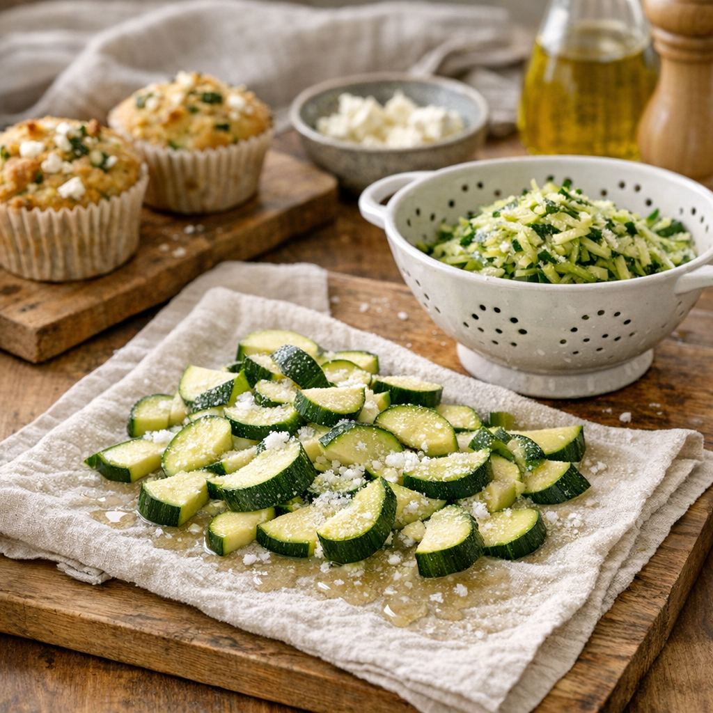 Astuces : comment éviter que les courgettes rendent de l’eau