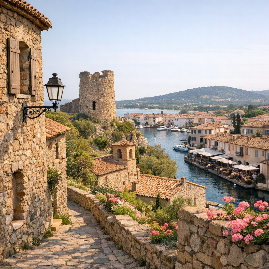 Où bien manger à Grimaud entre village, port et golfe