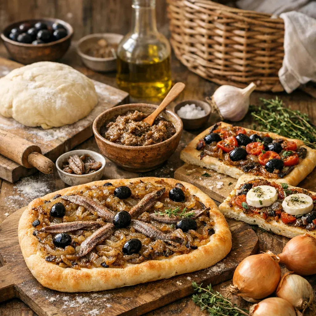 Les secrets de la pissaladière : pâte, pissalat et variantes