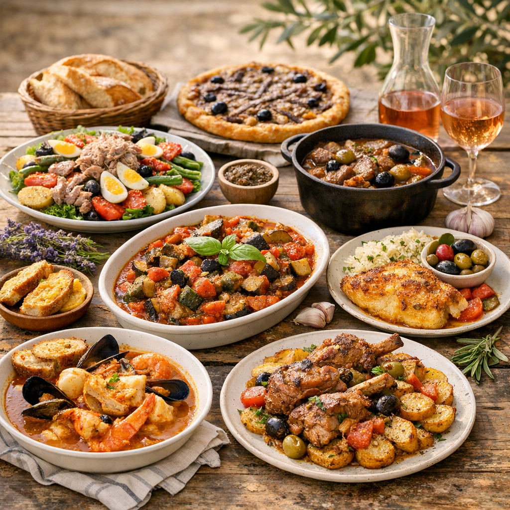 Quels sont les plats complets provençaux ?