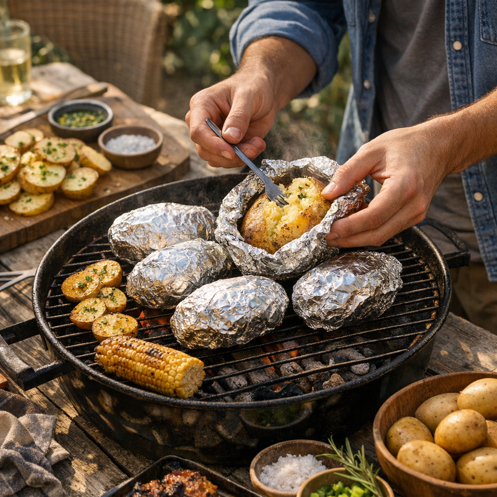 Comment faire des pommes de terre au barbecue sans les rater