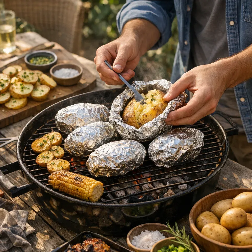 Comment faire des pommes de terre au barbecue sans les rater