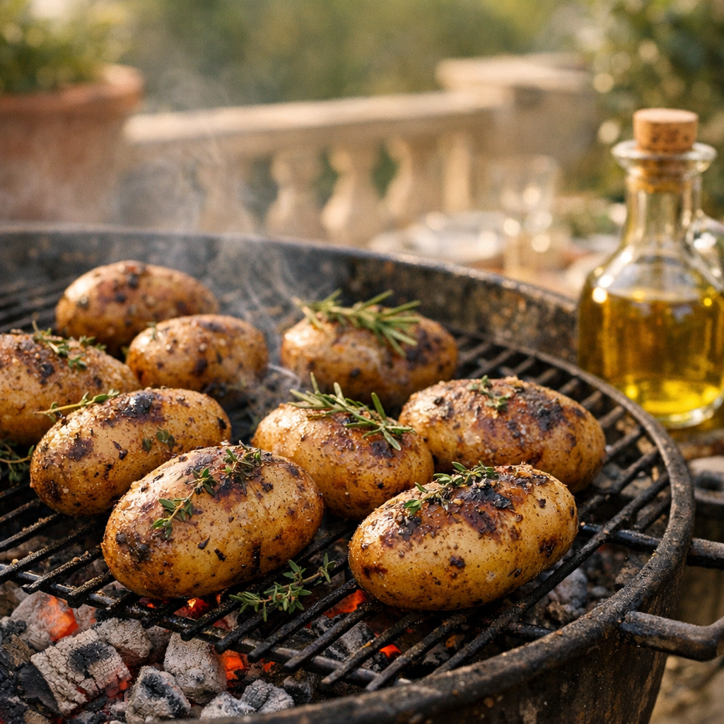 Comment réussir des pommes de terre au barbecue ?