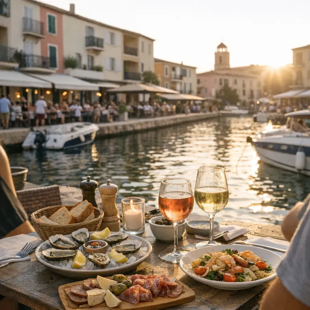 Découverte gastronomique à Port Grimaud : comment choisir selon le quai, la place et le moment