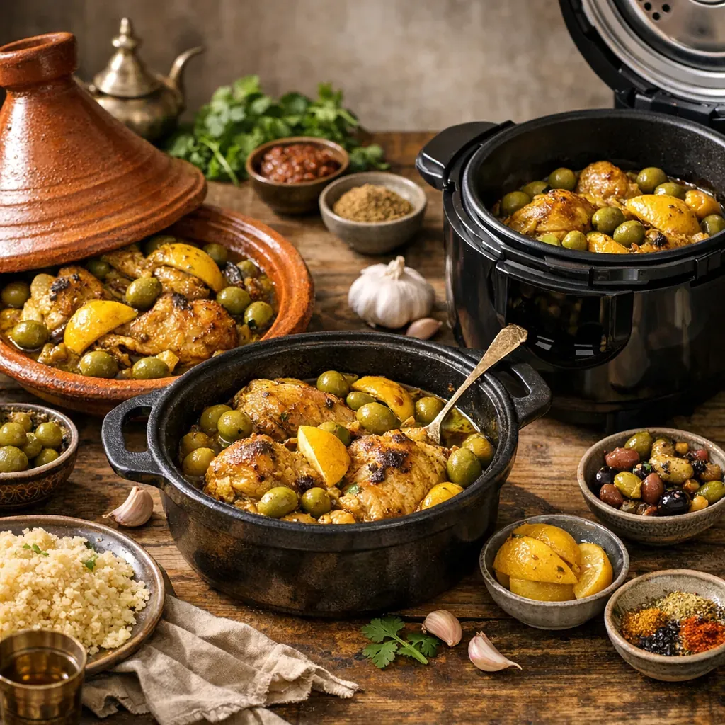 Tajine, cocotte ou Cookeo : citron confit et variantes sans perdre l'esprit marocain