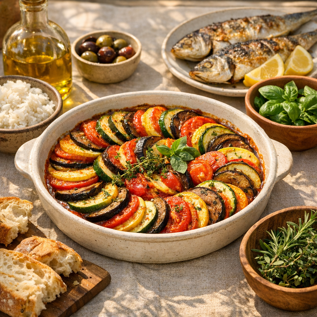 Quel accompagnement avec la ratatouille pour un repas réussi ?