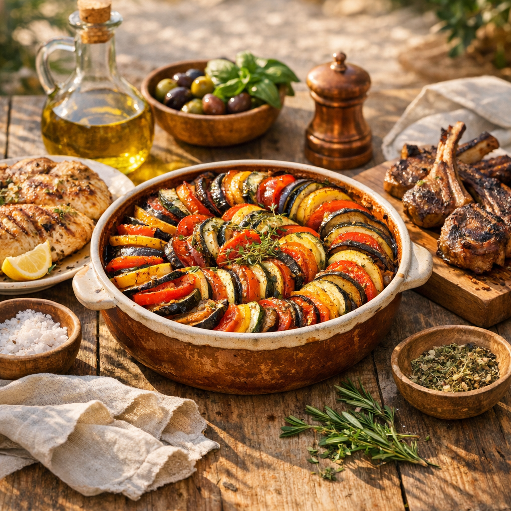 Quelle viande choisir avec une ratatouille maison ?