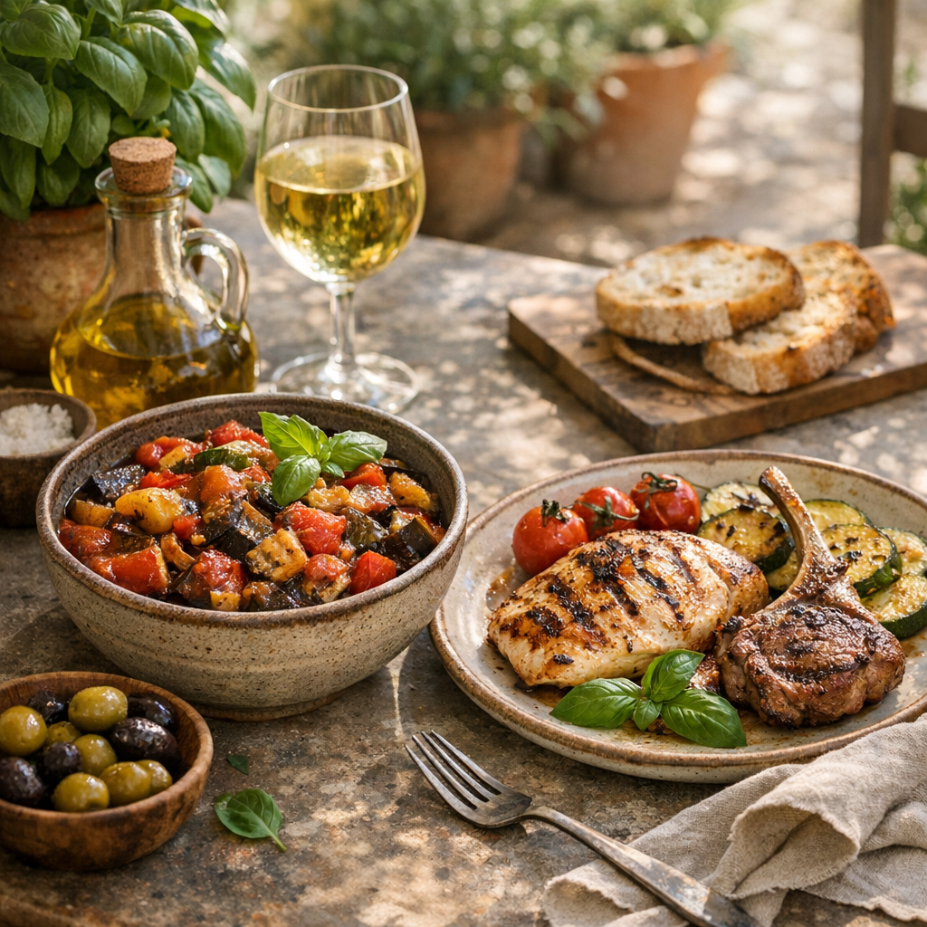 Quelle viande mettre avec de la ratatouille sans l’alourdir ?