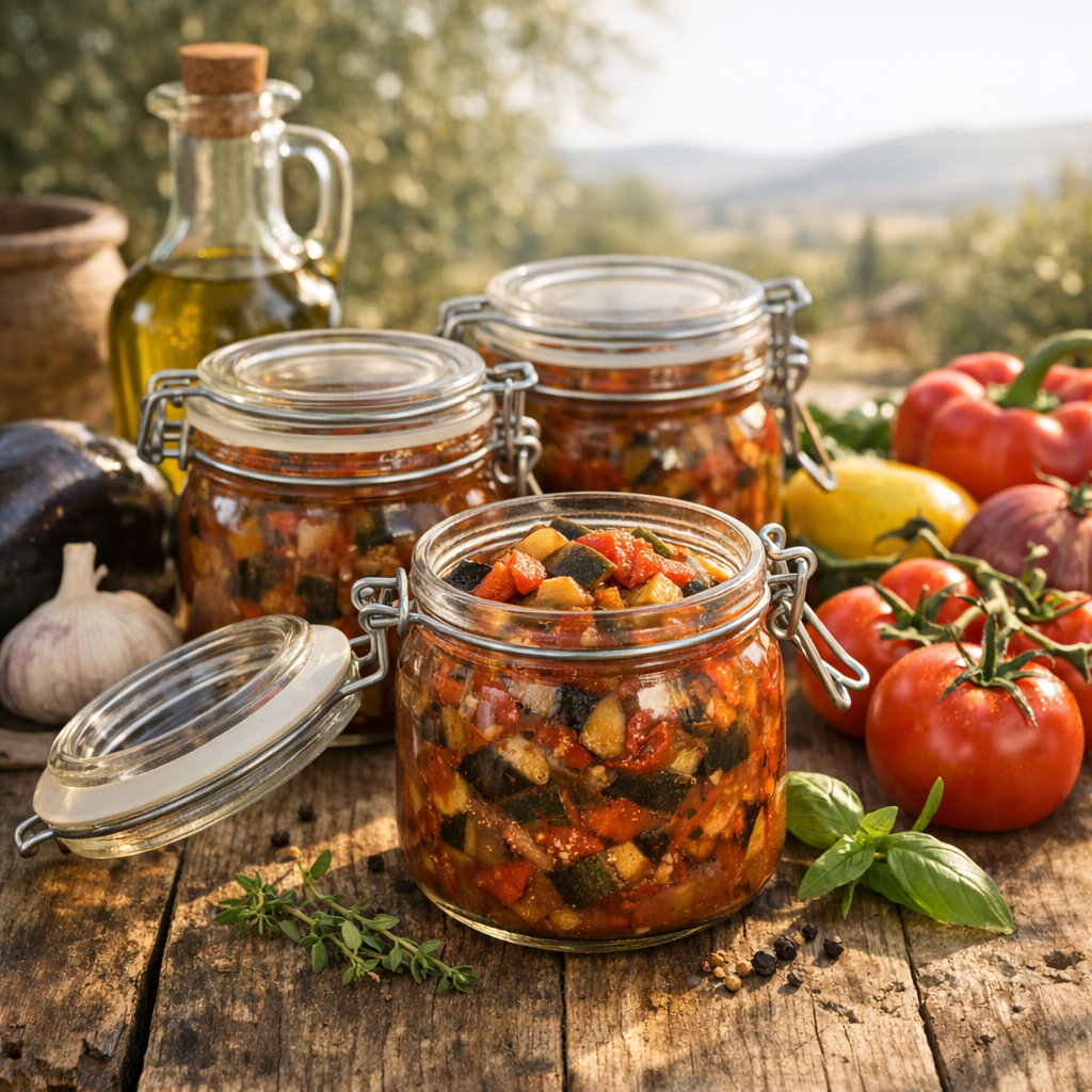 Comment réussir la stérilisation de la Ratatouille maison
