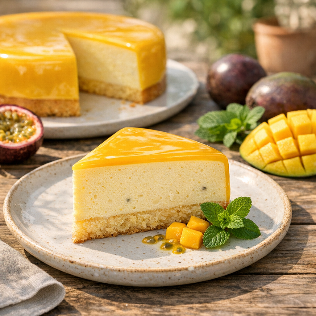 La recette du bavarois mangue passion se réussit pas à pas