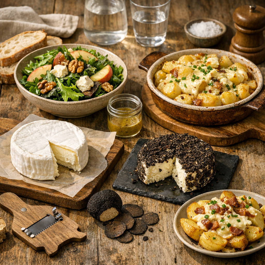 Prix, variantes et recettes voisines : nature, truffé, salade ou pommes de terre