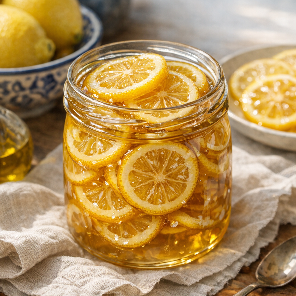 Comment réussir la recette du citron confit au sucre