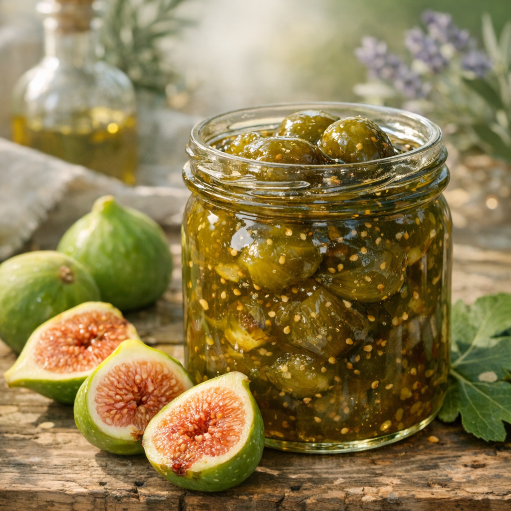 Comment réussir la recette du Confit de Figues vertes