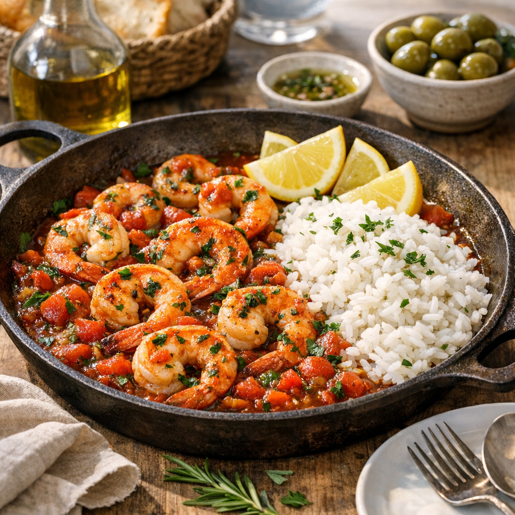 Cette recette de crevette en sauce change selon vos envies