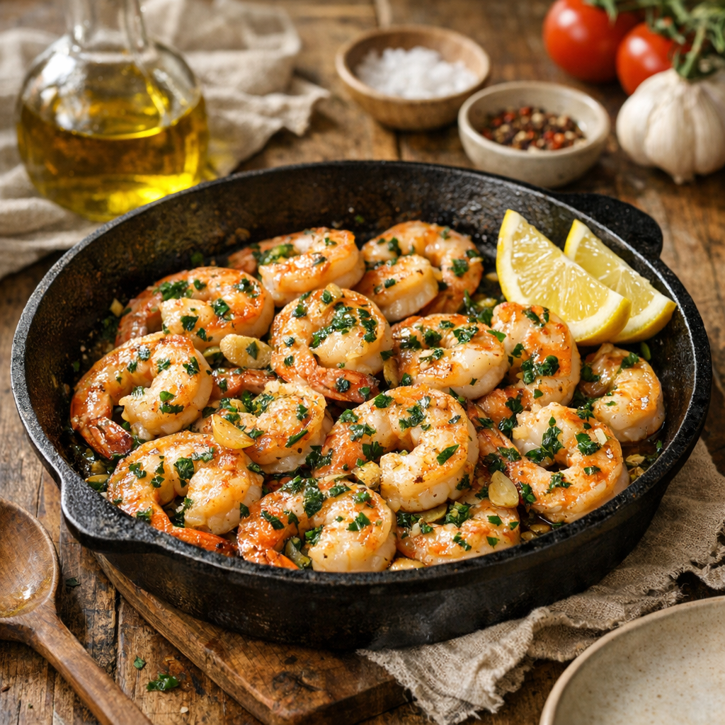 La recette avec des crevettes, facile et rapide : le dîner est servi