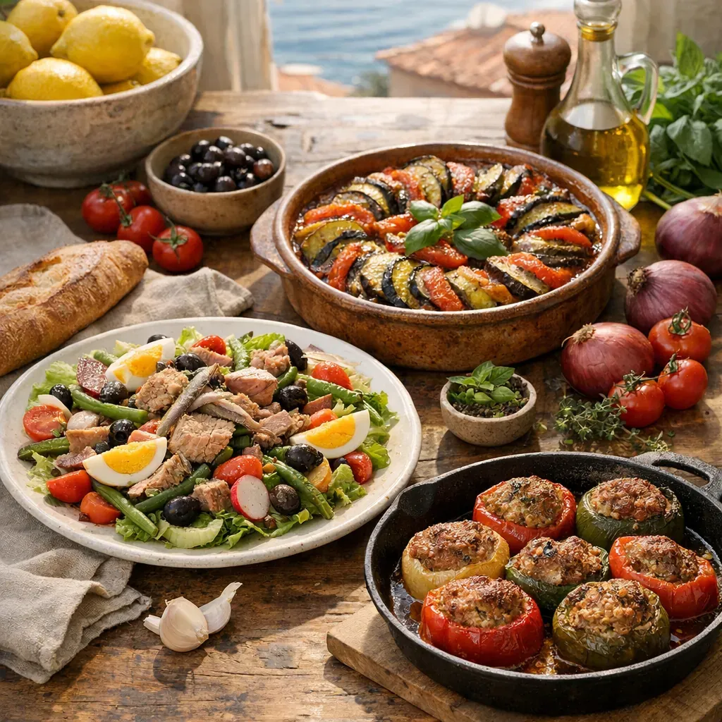 Trois recettes repères pour cuisiner niçois sans folklore
