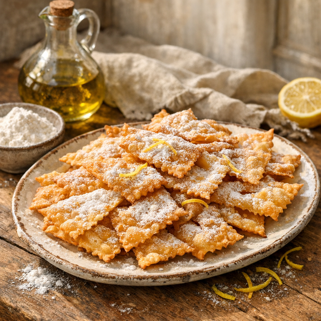 La Recette des Oreillettes provençales demande une pâte fine