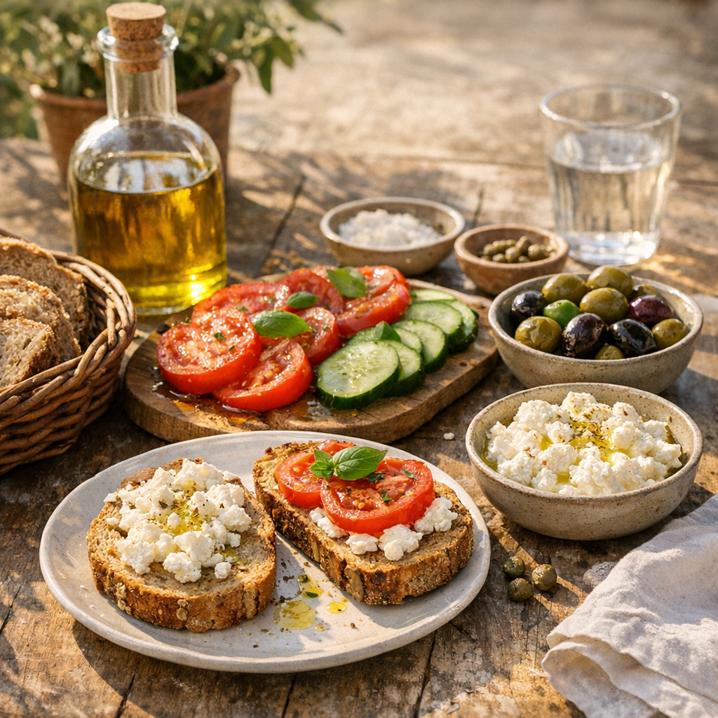 Le Régime méditerranéen se cuisine en recettes simples