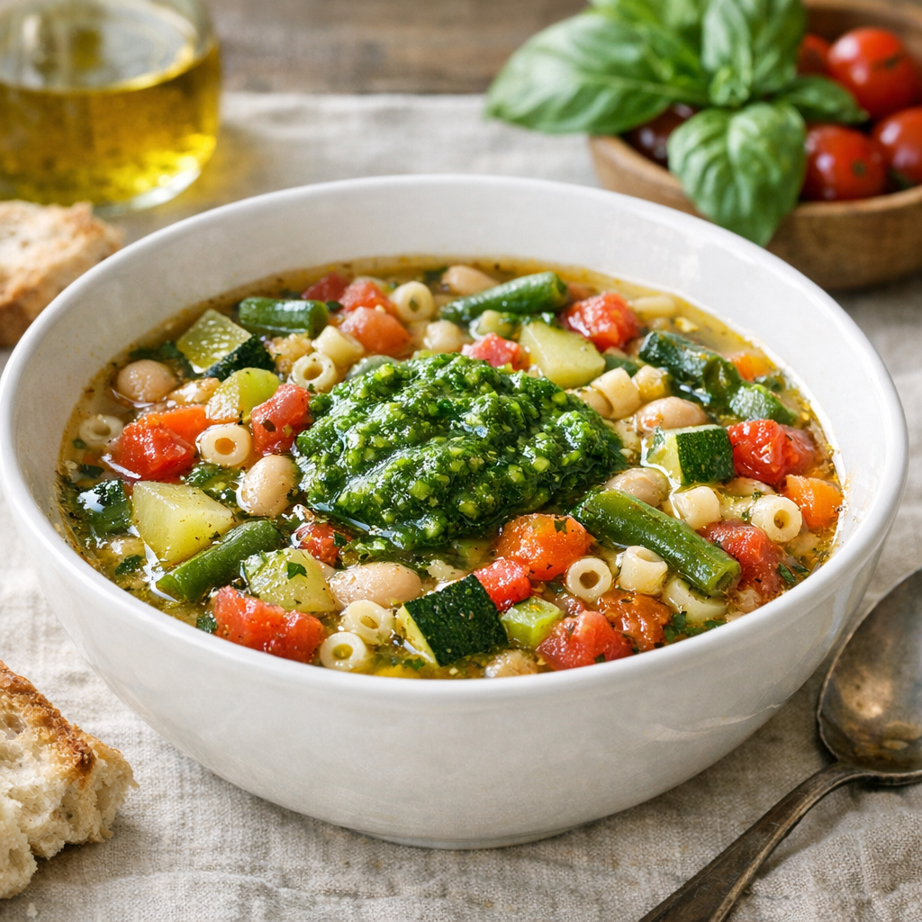 Cette recette de Soupe au pistou sent la Provence