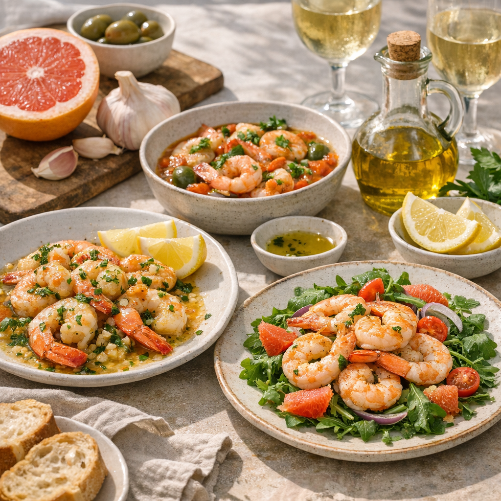 Les recettes avec des Crevettes roses : elles brillent en été