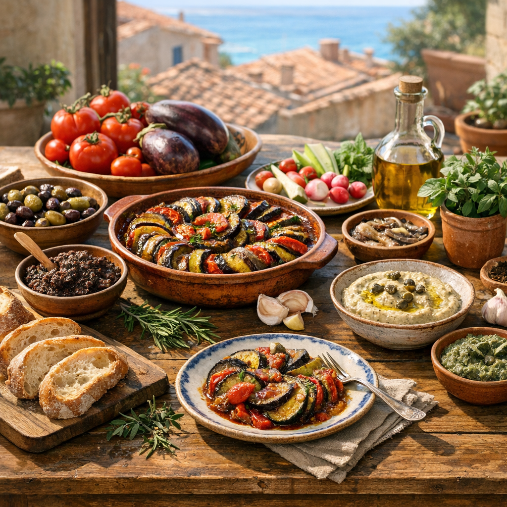 Les recettes du Sud racontent bien plus que la Provence