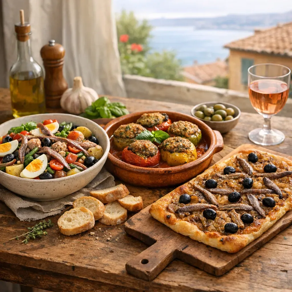 Trois recettes niçoises emblématiques pour cuisiner juste