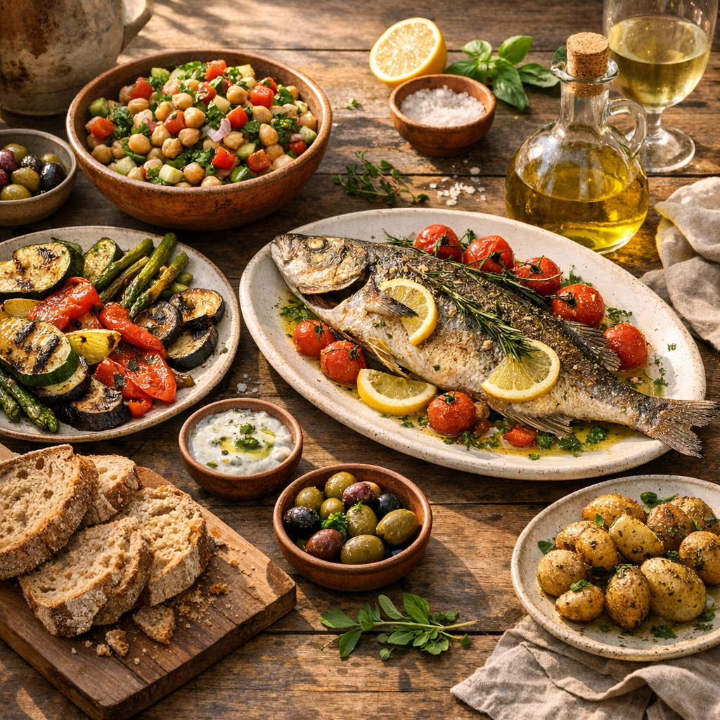 Le Régime méditerranéen se cuisine avec 8 recettes repères