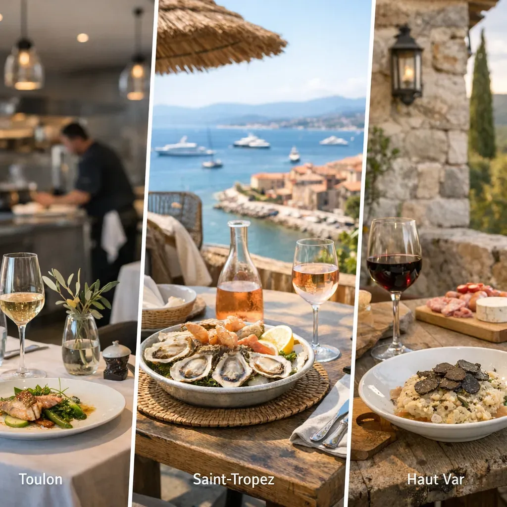 Toulon, Saint-Tropez, haut Var : où regarder selon le style de table recherché