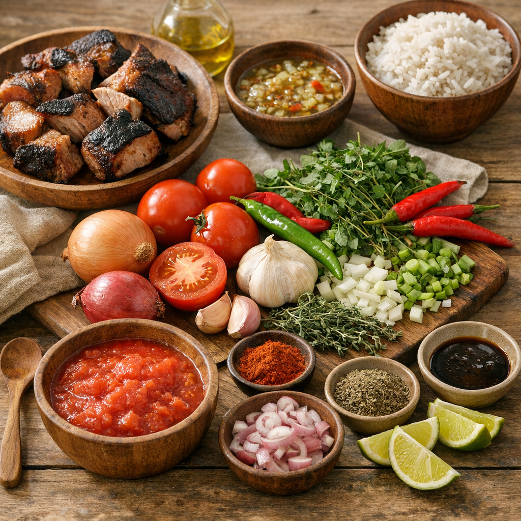 Ingrédients de la recette