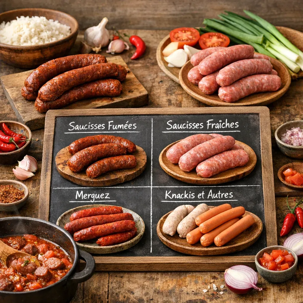 Quelles saucisses pour le rougail ? Tableau de dépannage selon ce que vous trouvez