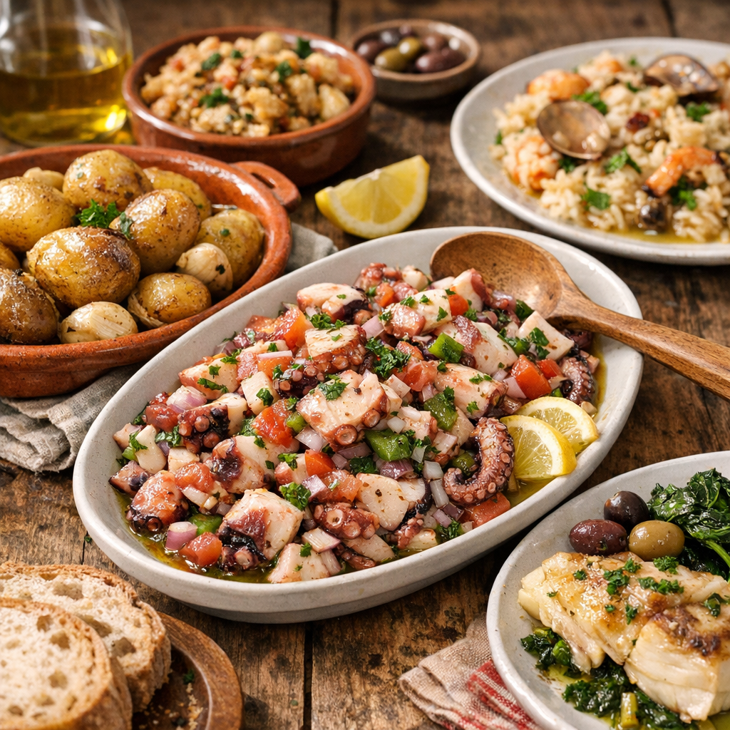 Pommes de terre, lagareiro et autres variantes portugaises
