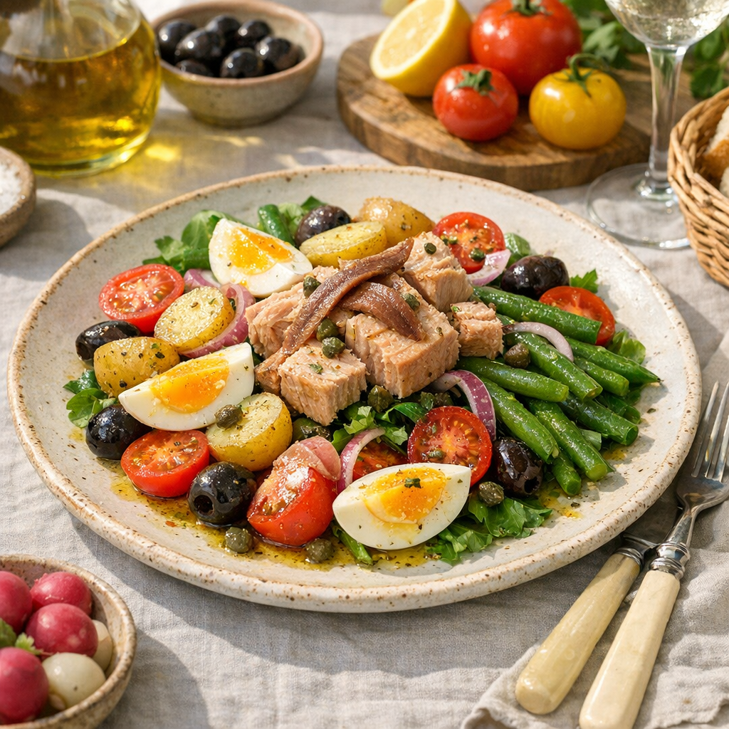 La Salade Niçoise véritable se joue dans les détails