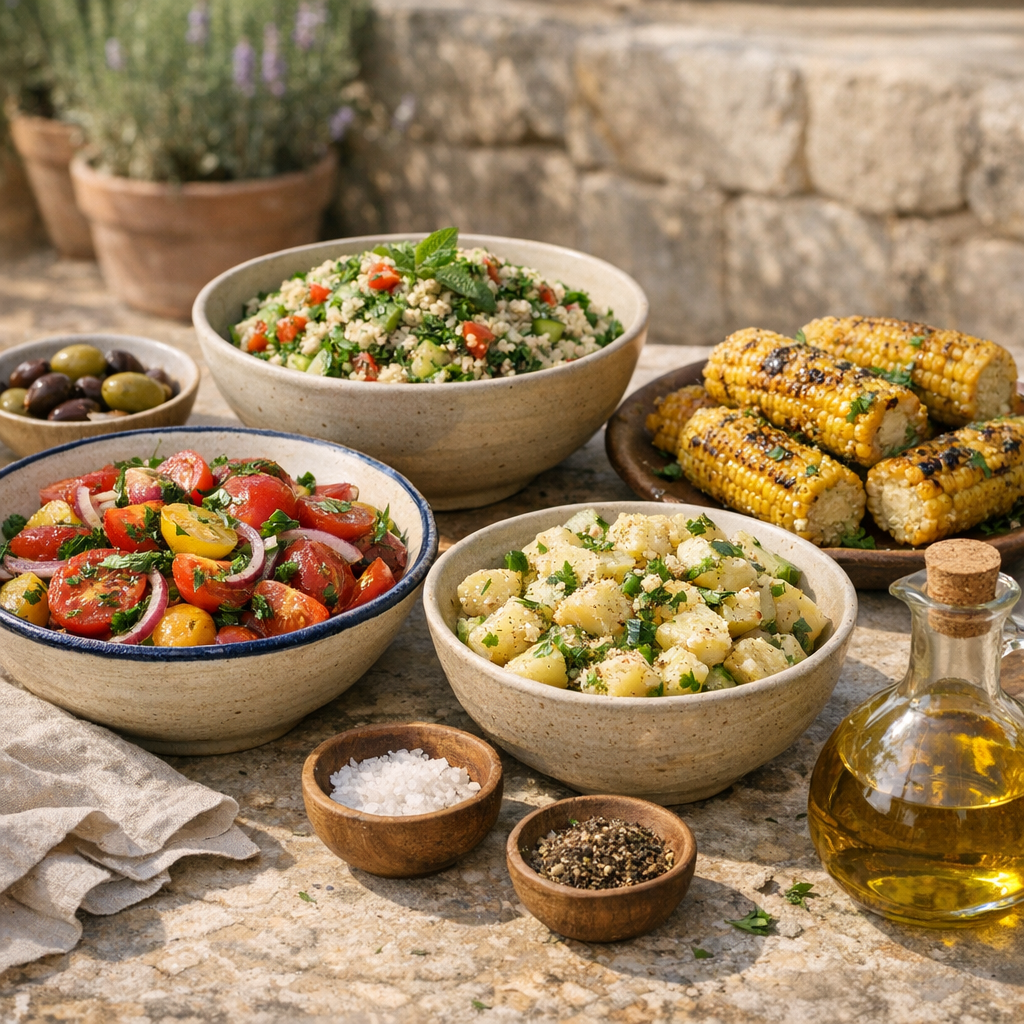Quelles salades préparer pour accompagner un barbecue ?