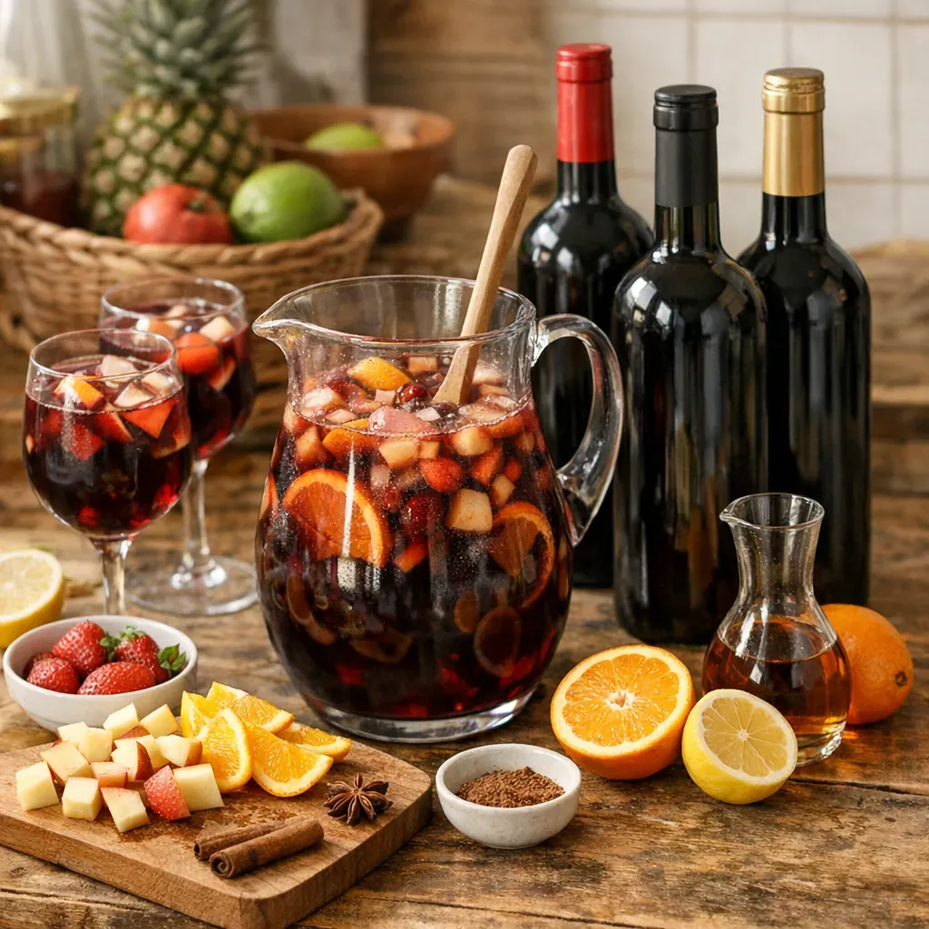 Quel vin rouge espagnol choisir pour une sangria maison ?