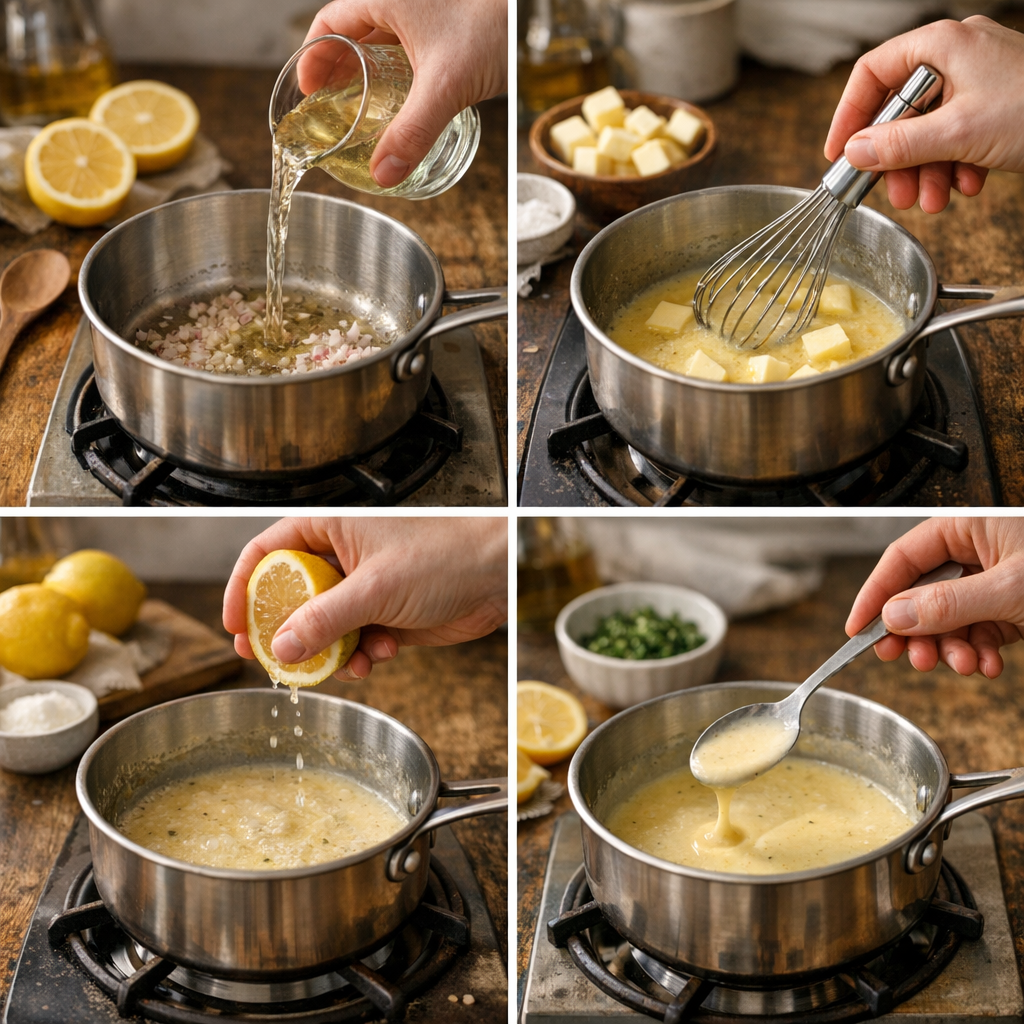 Étapes de la recette