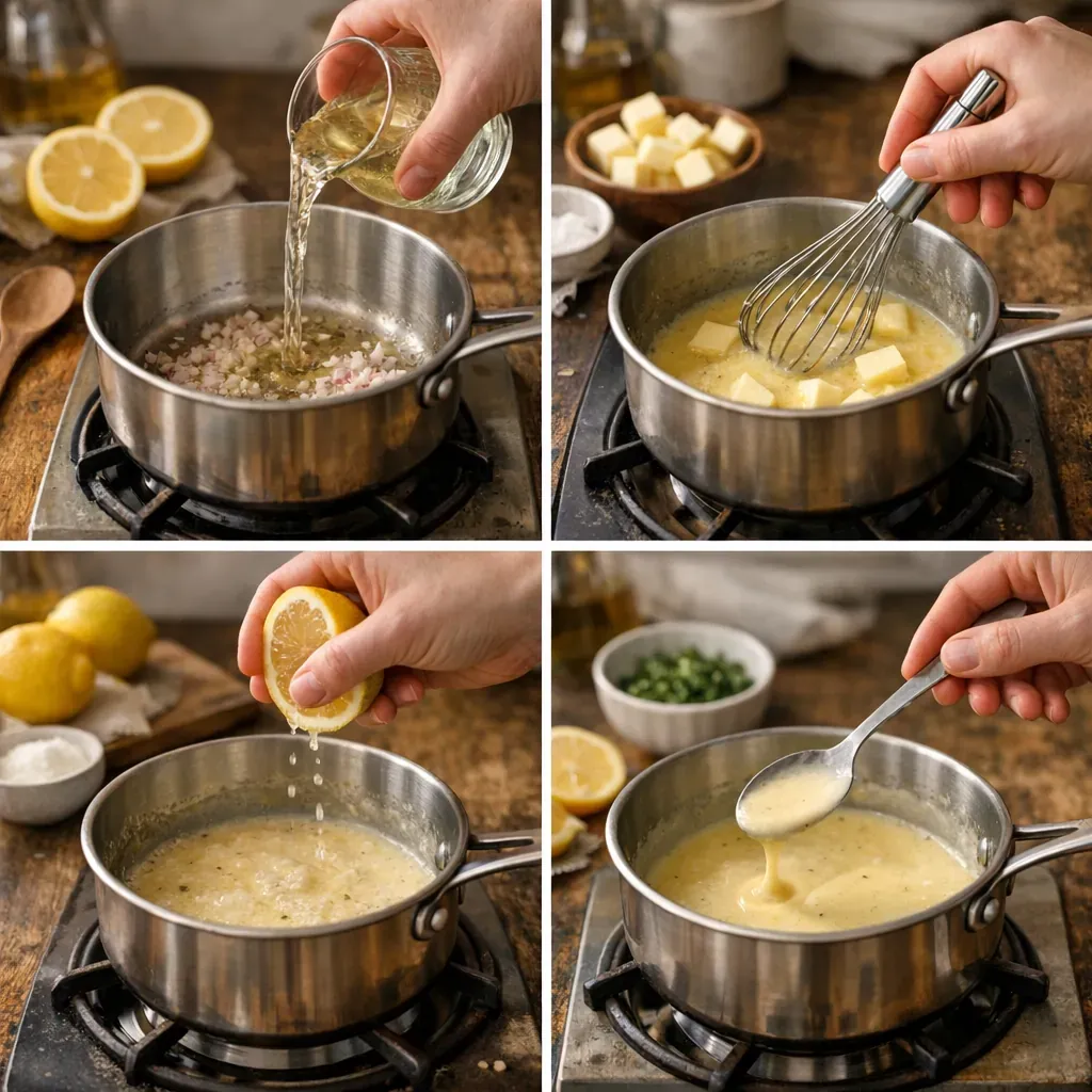 Étapes de la recette