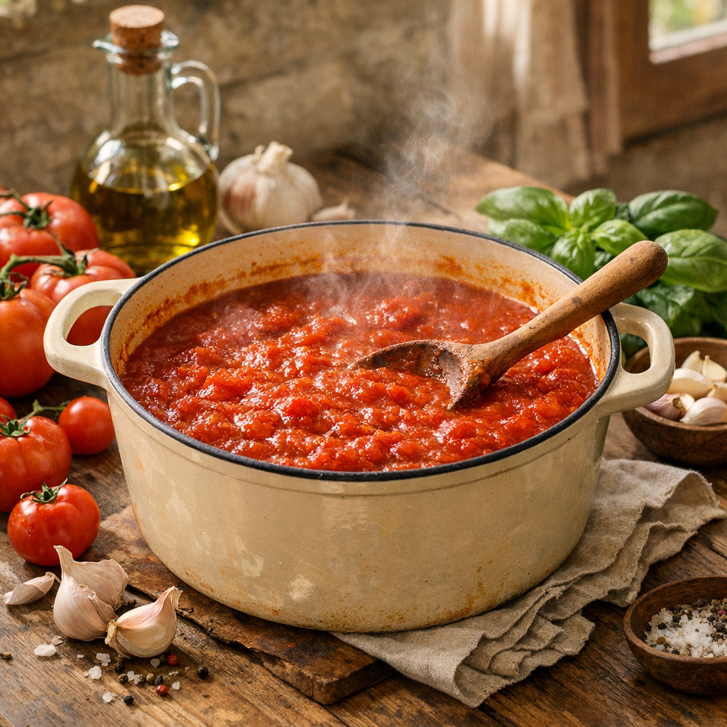 Comment réussir sa sauce tomate maison façon grand-mère
