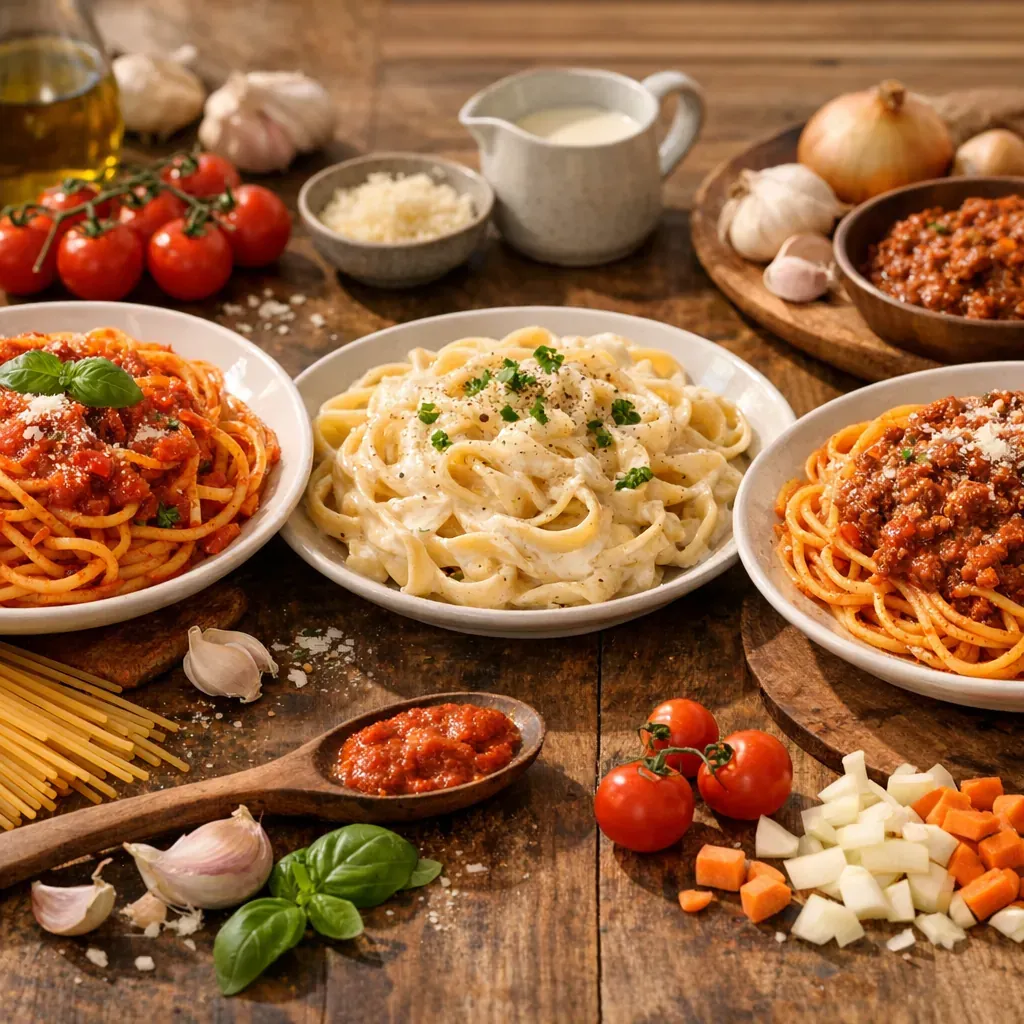 Variantes : napolitaine, crémeuse ou bolognaise, quelle route pour vos pâtes ?