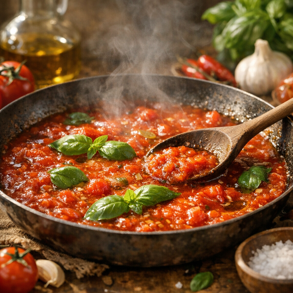Comment réussir une Sauce Tomate Pour pâtes pleine de goût