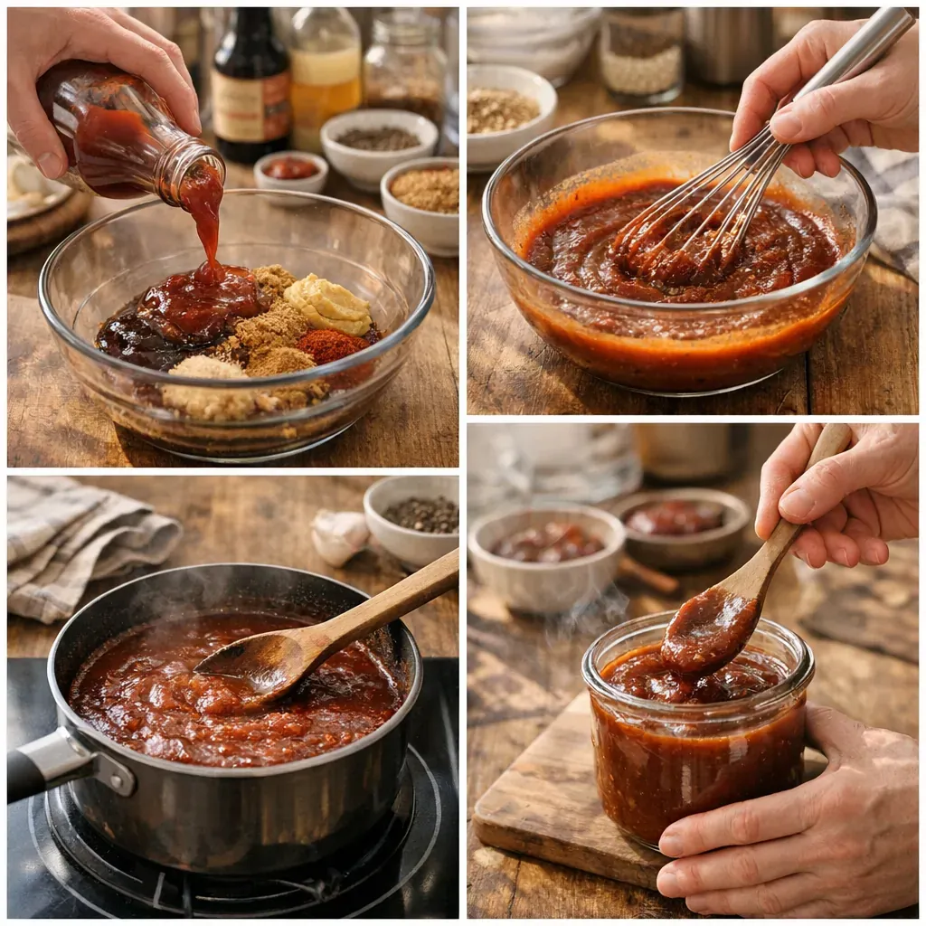 Comment faire une sauce barbecue rapide en 5 gestes