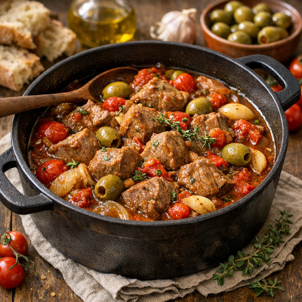 Comment réussir le sauté de veau à la provençale bien tendre