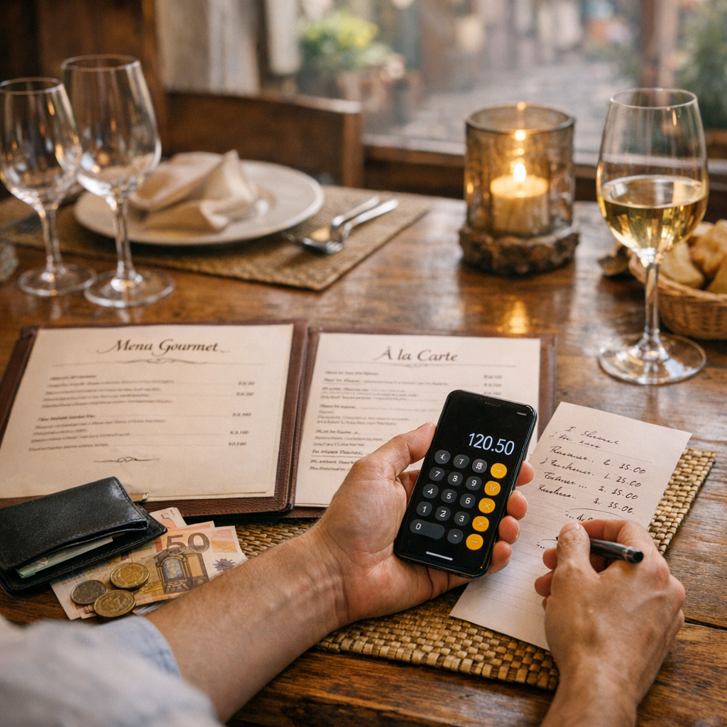 Menus, carte et budget : préparer sa venue sans mauvaise surprise