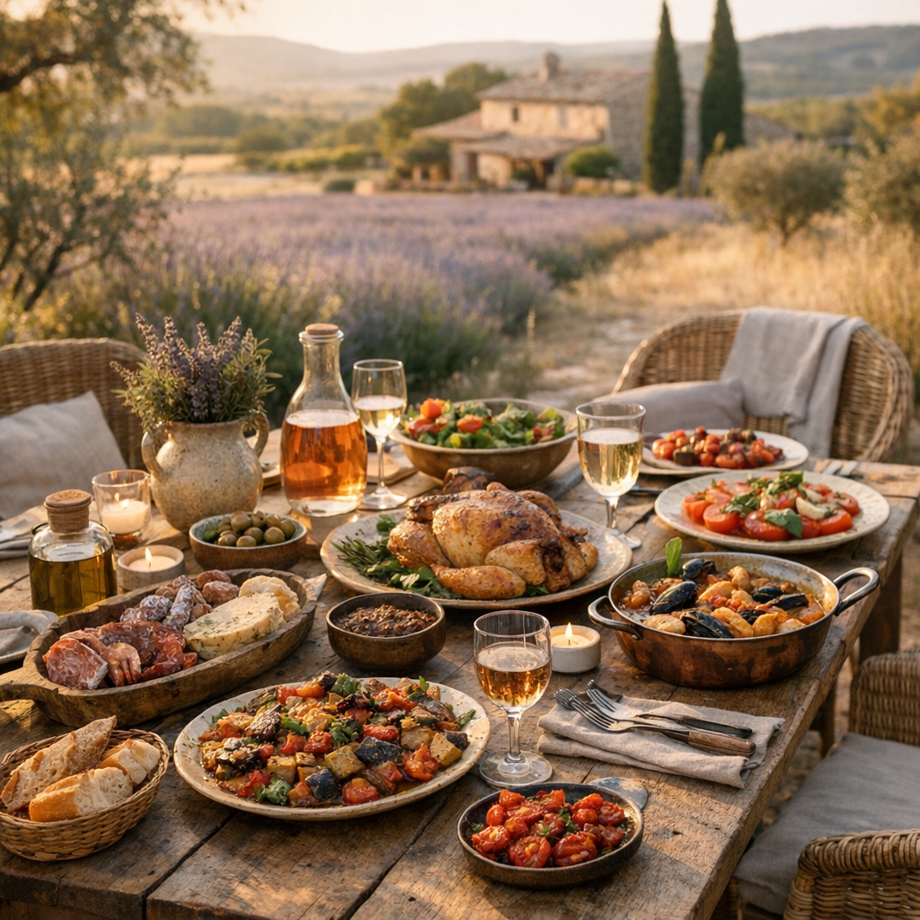 À table en Provence : quand le mot « table » parle aussi de gastronomie