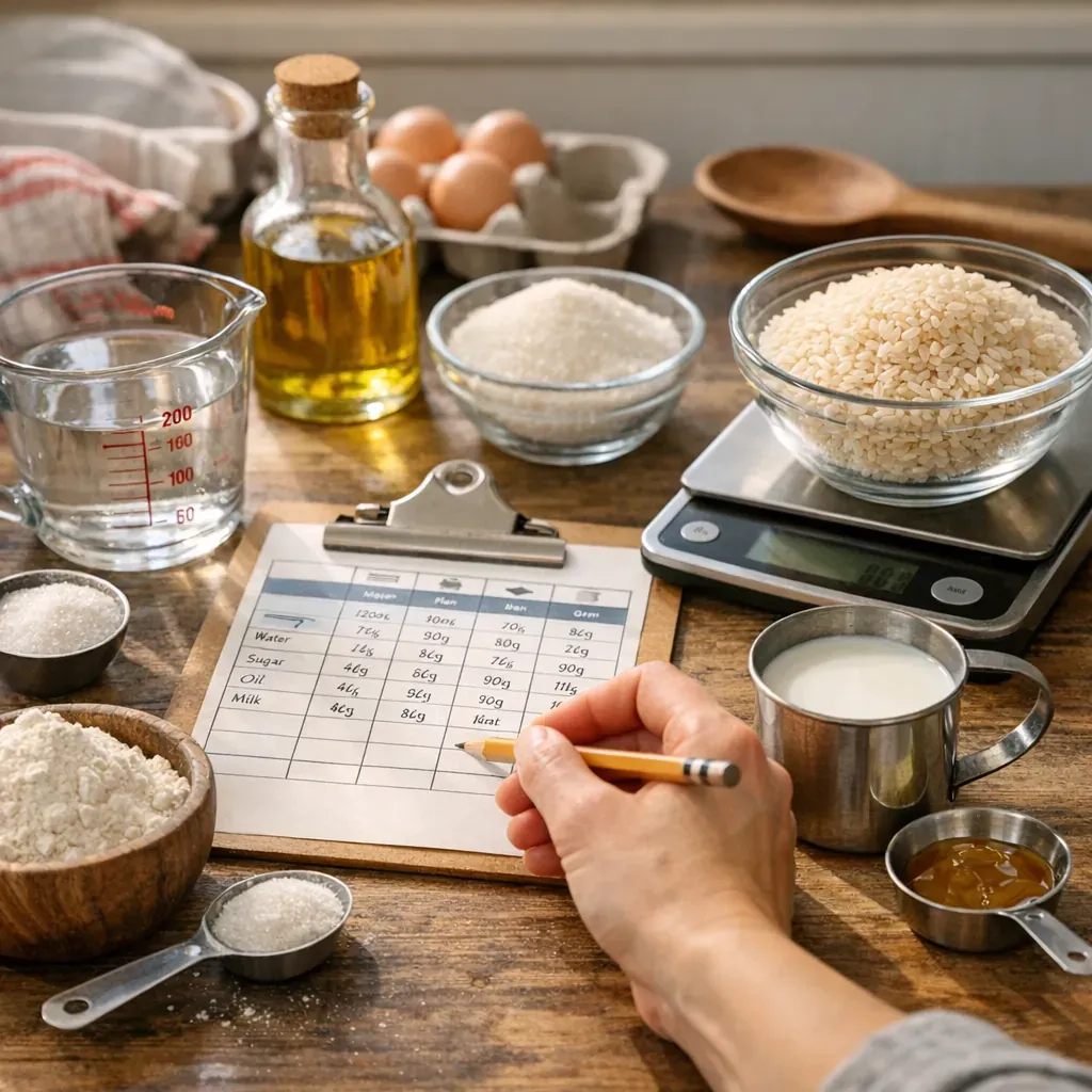 4. Millilitres et grammes : pourquoi la conversion dépend de l’ingrédient