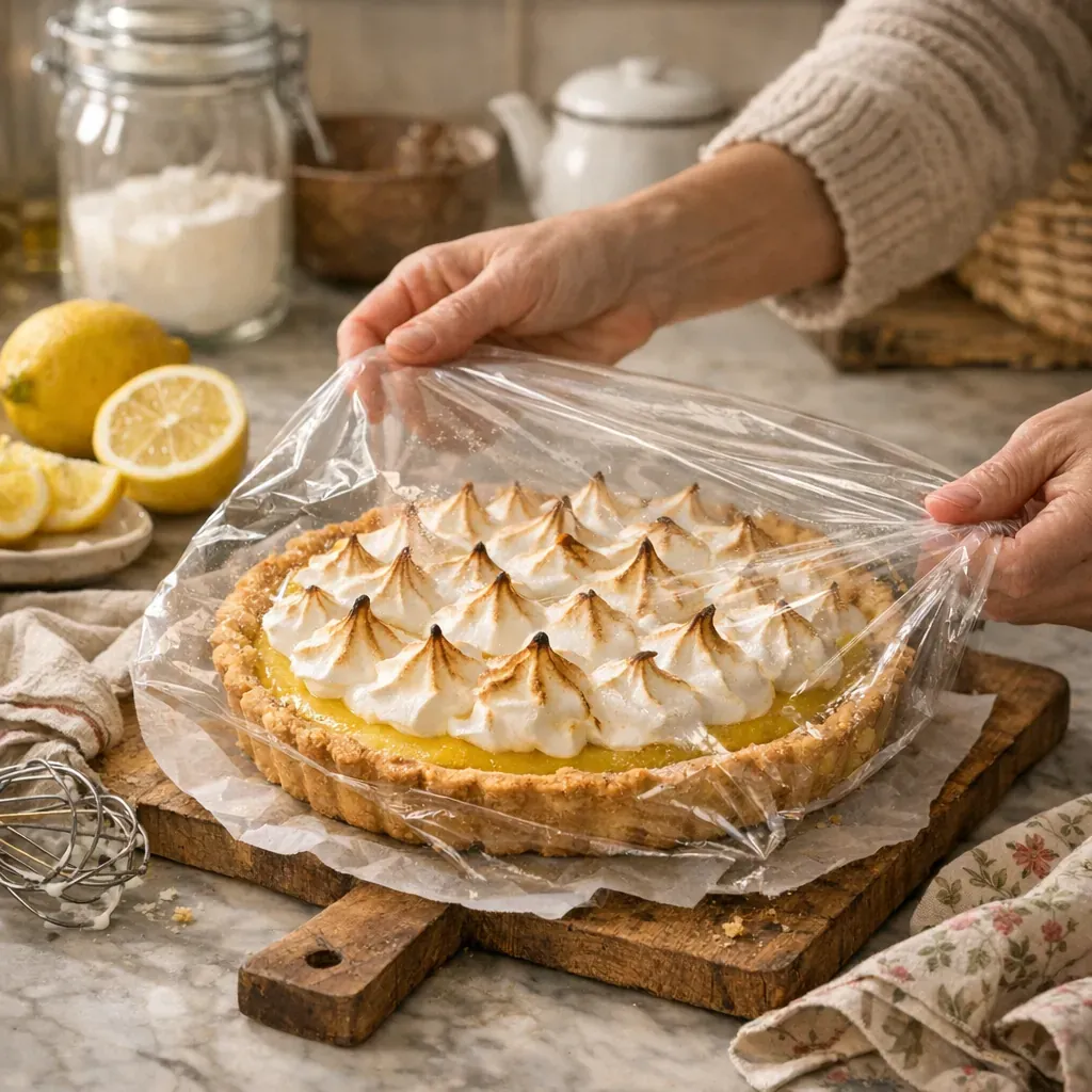 Conseils : garder la tarte au citron jusqu’au lendemain