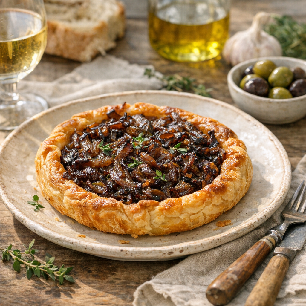 La Tarte aux oignons gastronomique se réussit en 7 choix