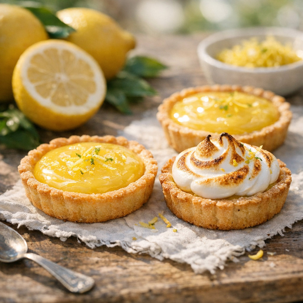 Comment réussir une tartelette au citron facile en 4 temps