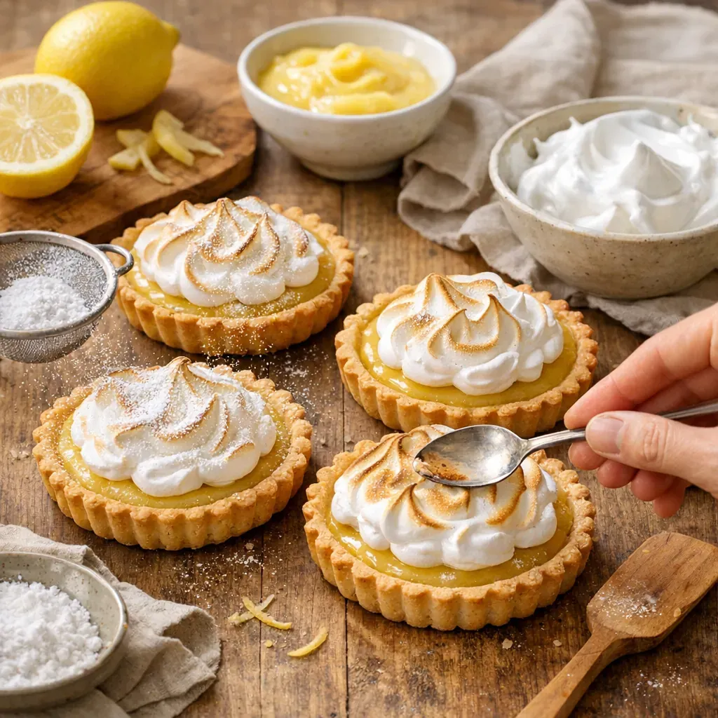 4. Conseils pour des tartelettes citron meringuées, même sans chalumeau